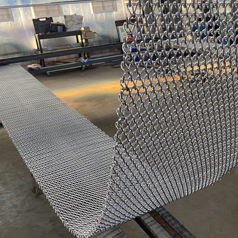 Air conditioner væske modtager loddeovn mesh bælte